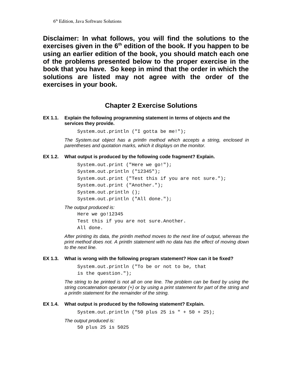 COE 212 Problems Chapter 2 Solutions, Spring 2013, page 1