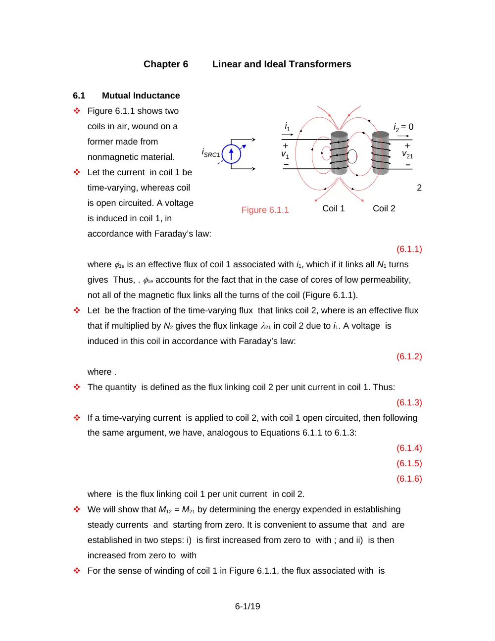 EECE 210 Chapter 6, Fall 2012, page 1