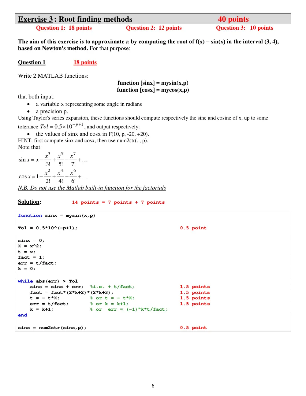 MATH 251 Homework, Fall 2012, page 6