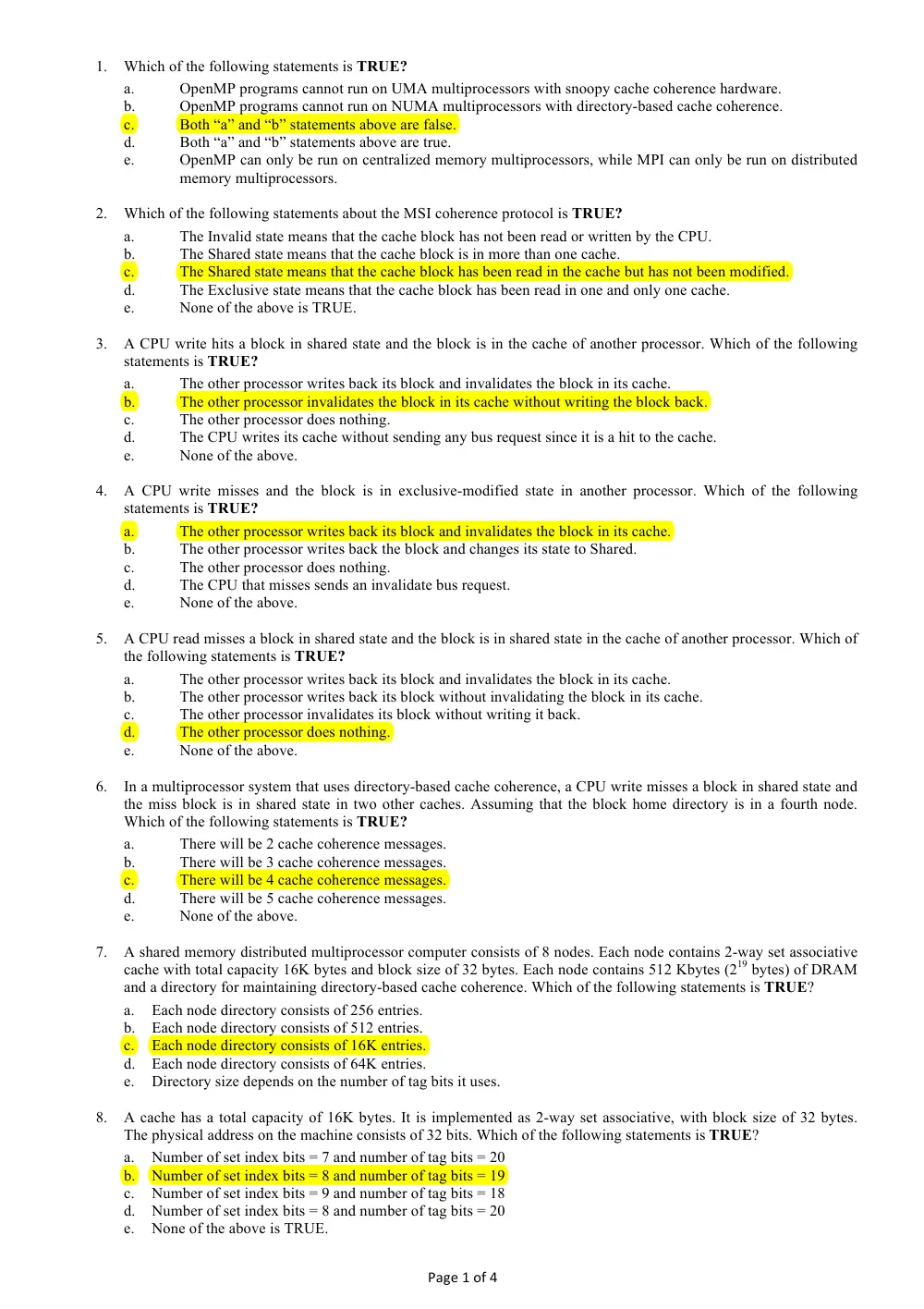 EECE 422 Exam 1 Sample, Fall 2017, page 1