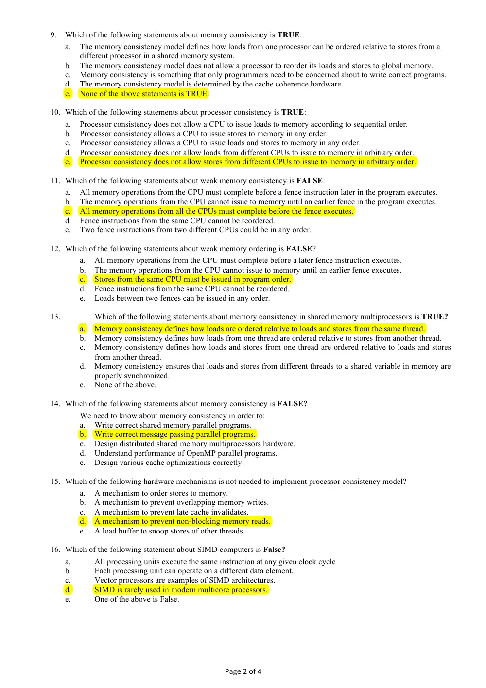 EECE 422 Exam 1 Sample, Fall 2017, page 2