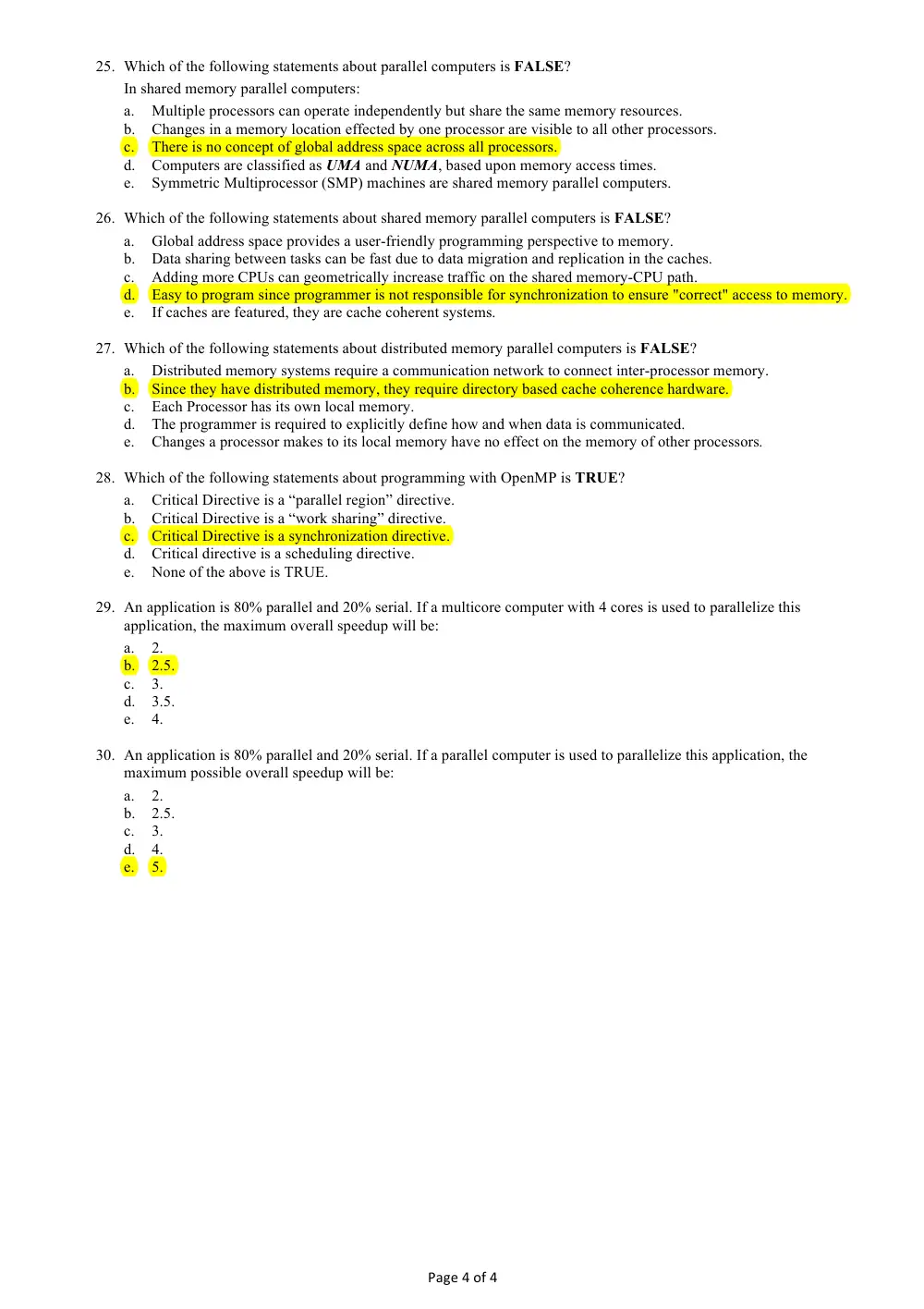 EECE 422 Exam 1 Sample, Fall 2017, page 4