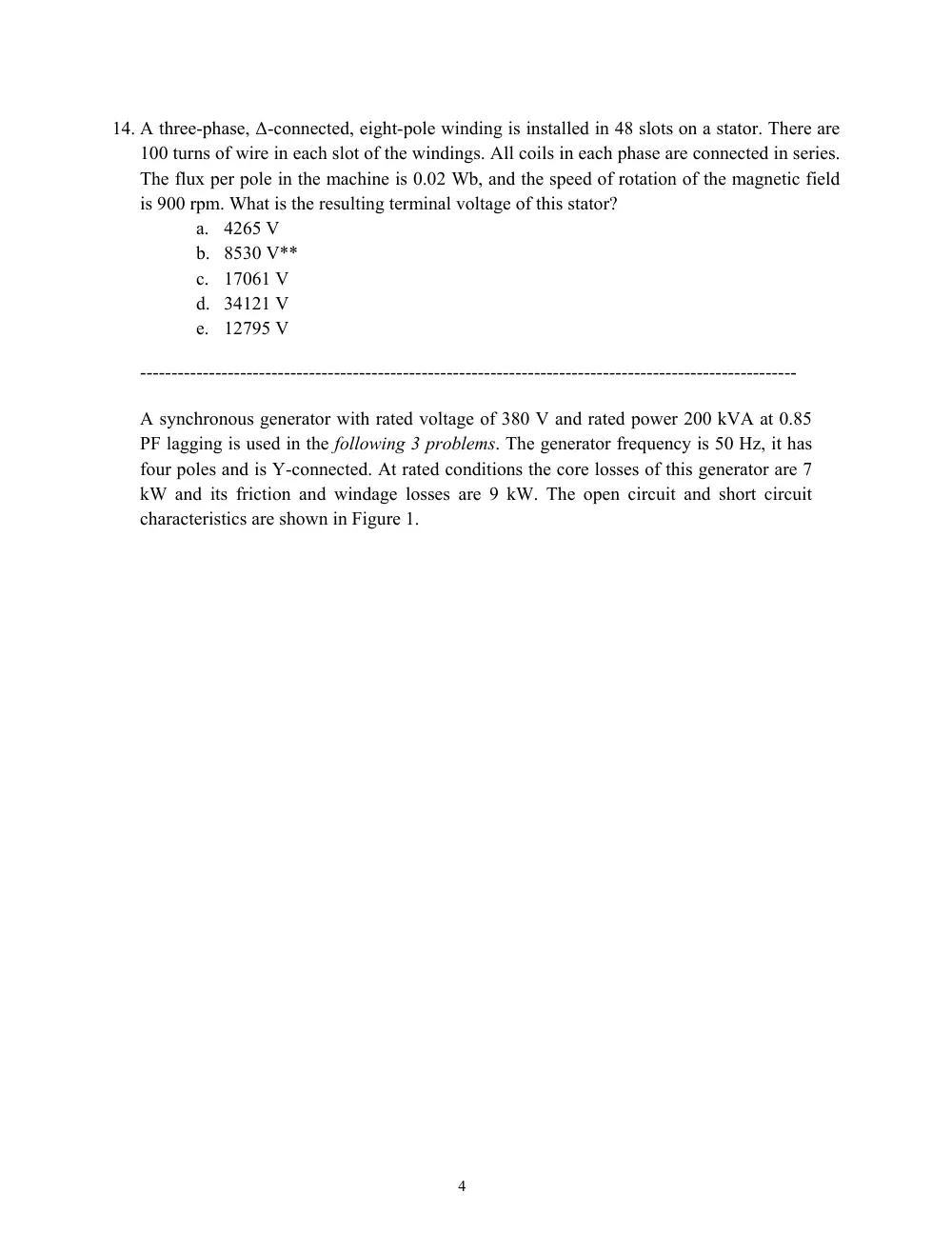 EECE 370 Exam 2 with Solution, Fall 2011, page 4