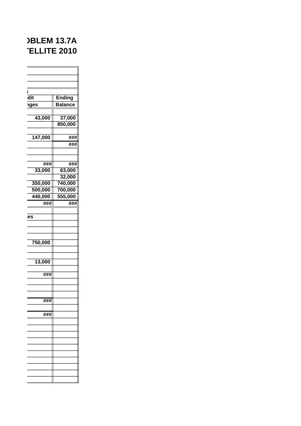 ACCT 210 Problems, Fall 2009, page 6