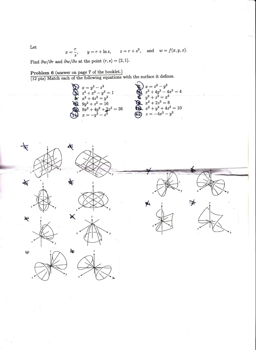 MATH 201 Midterm, Summer 2015, page 2