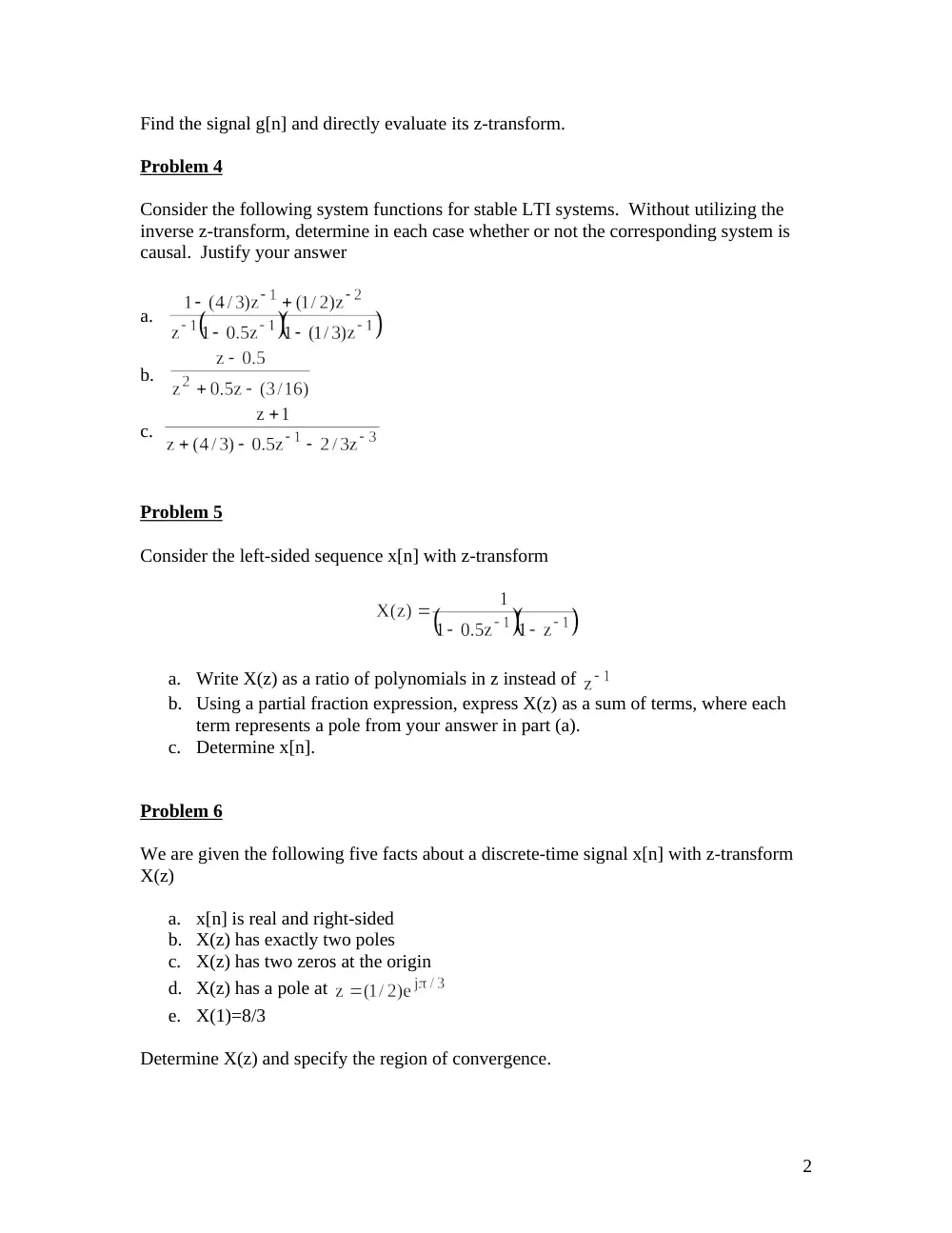 EECE 340 Homework, Spring 2008, page 2