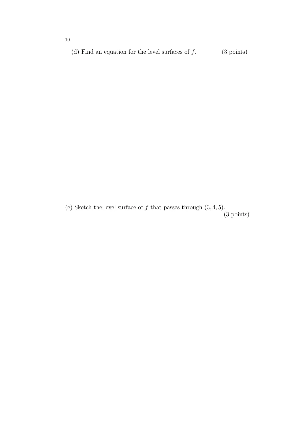 MATH 201 Exam 2, Spring 2008, page 10