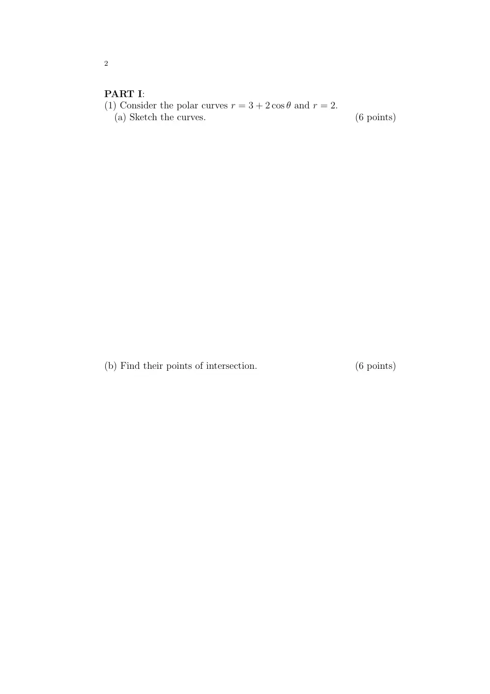 MATH 201 Exam 2, Spring 2008, page 2