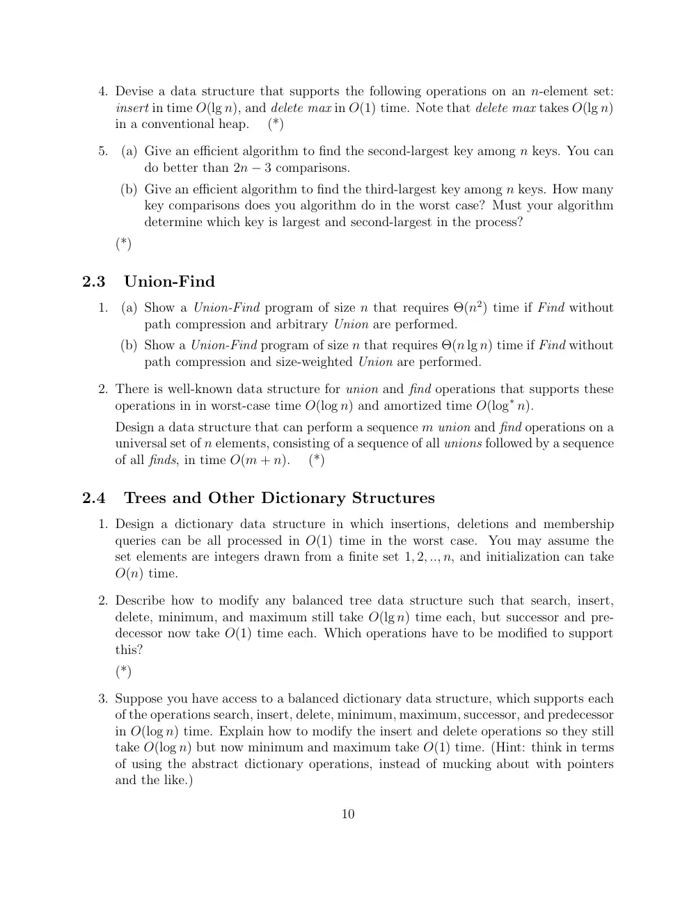 CMPS 211 Problems Ass 6, Fall 2016, page 10