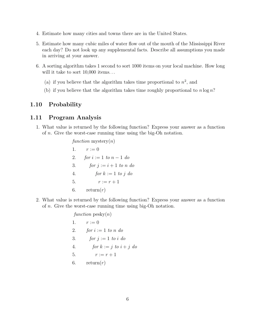 CMPS 211 Problems Ass 6, Fall 2016, page 6