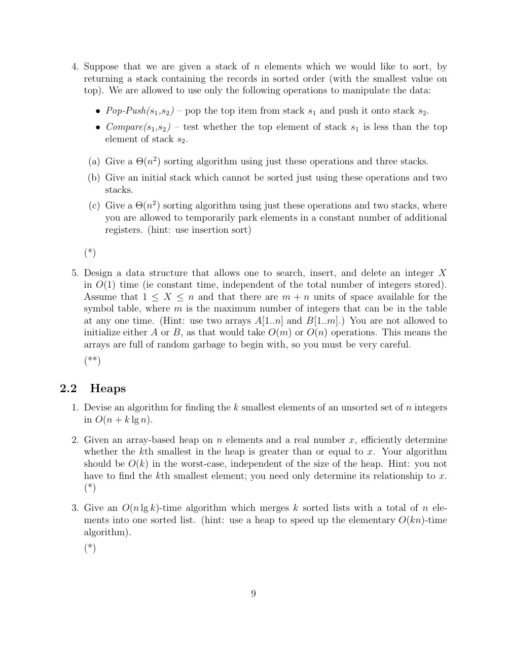 CMPS 211 Problems Ass 6, Fall 2016, page 9