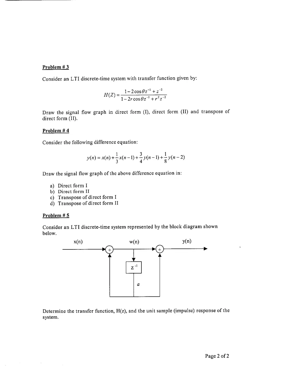 EECE 340 Homework, Spring 2008, page 2