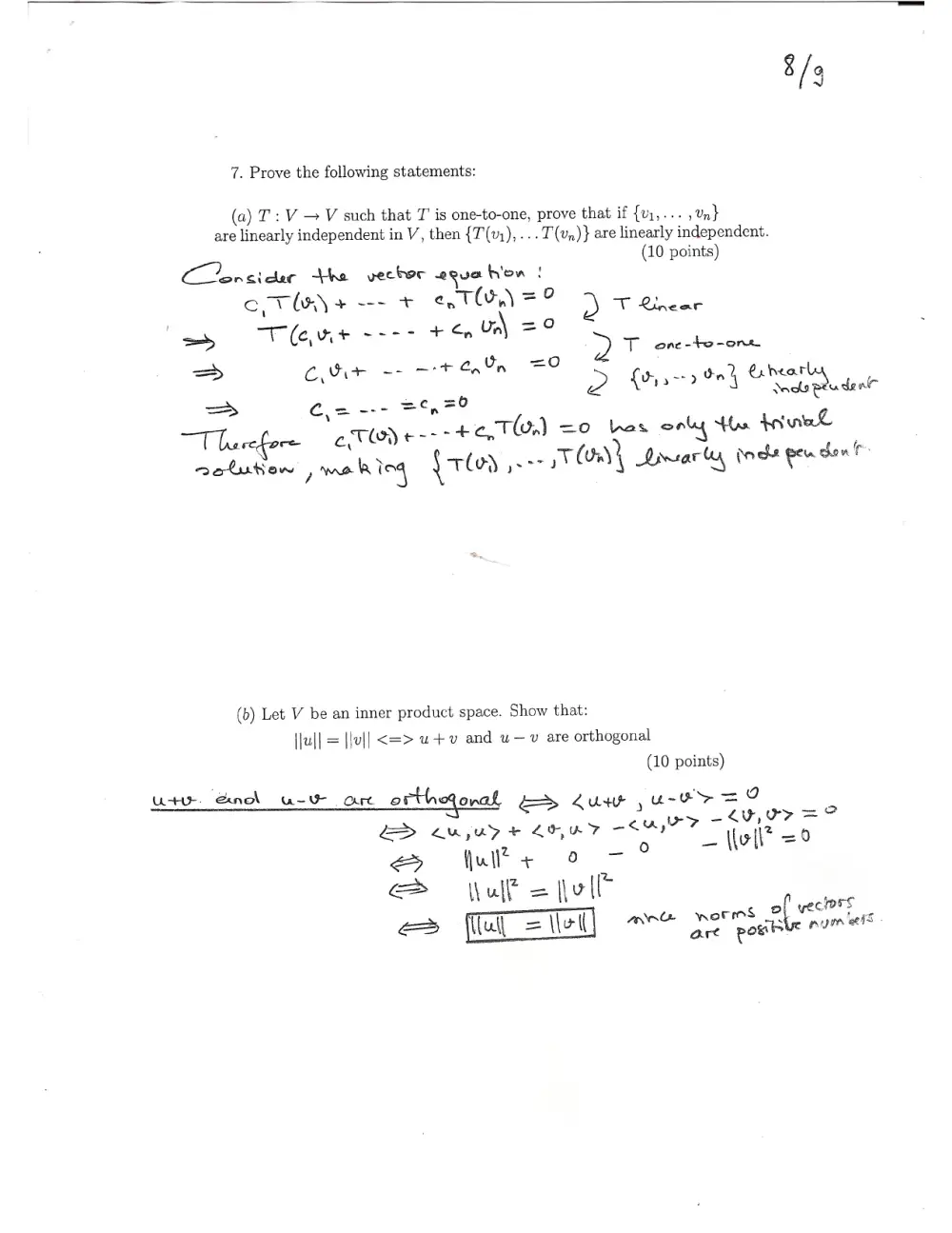 MATH 218 Final Collection Finals with Solution, Spring 2017, page 8