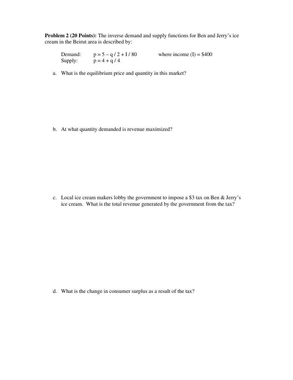 ECON 217 Midterm, Fall 2005, page 9