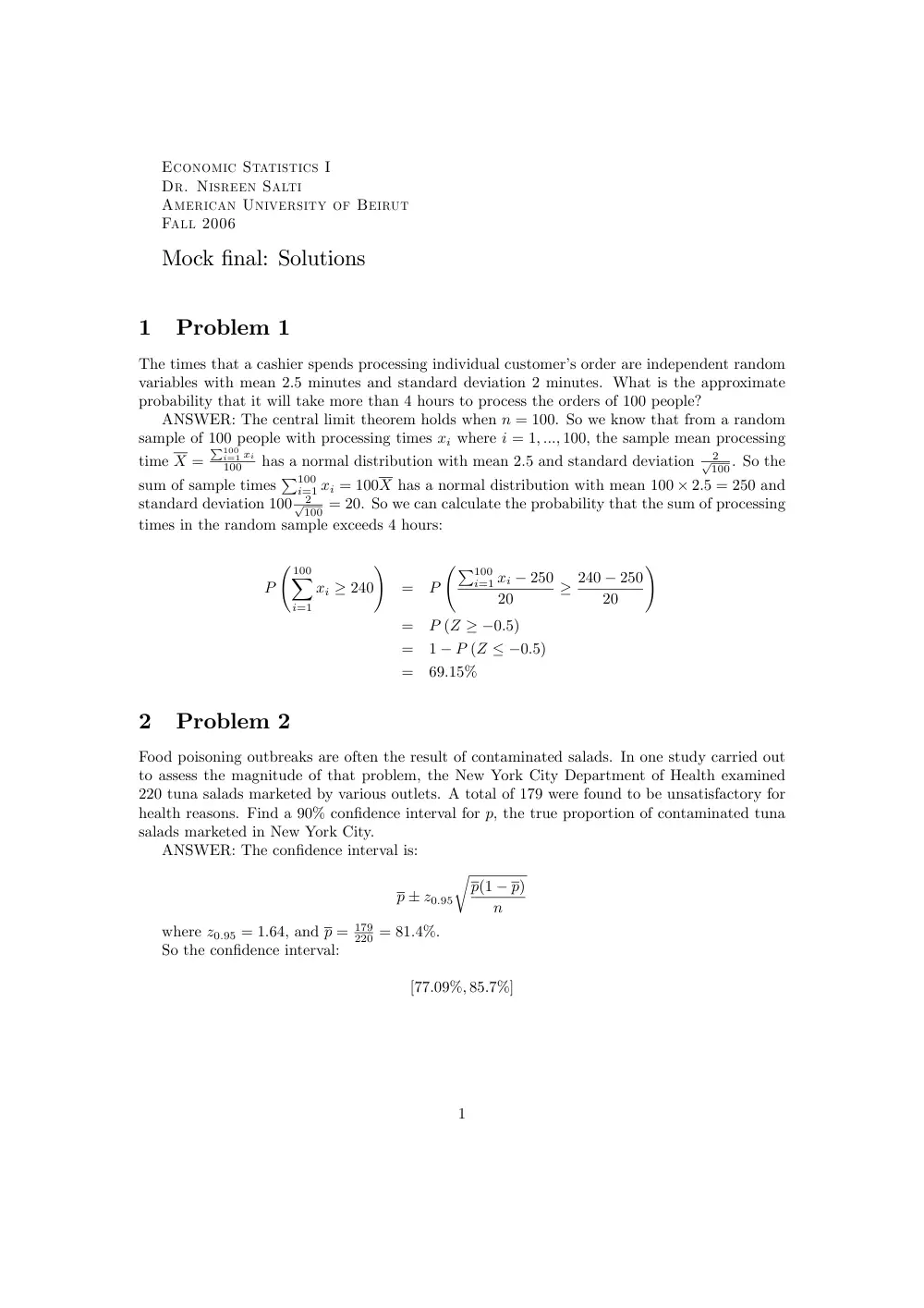 ECON 213 Final, Spring 2008, page 1