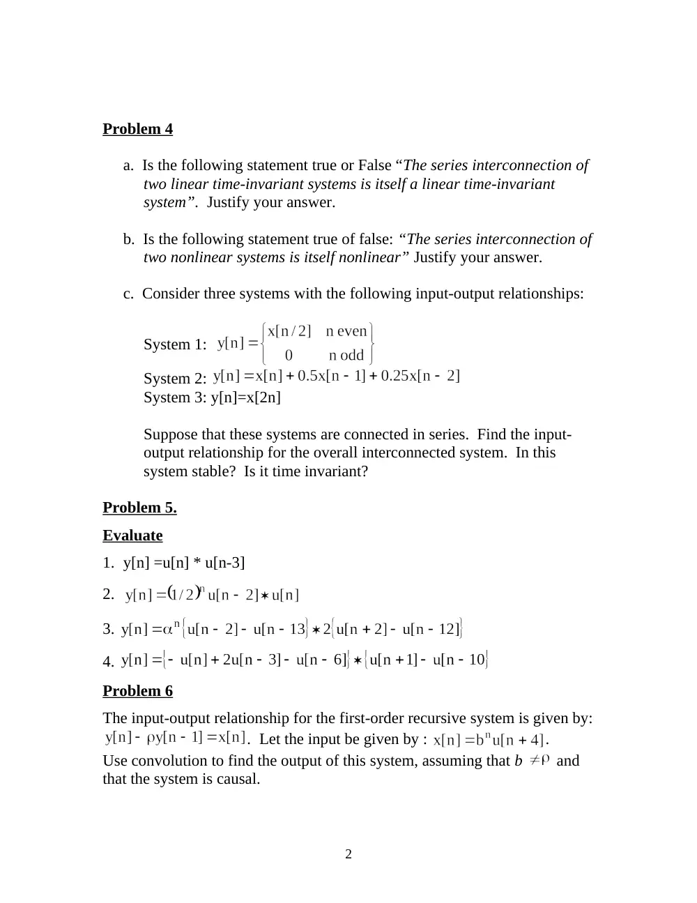 EECE 340 Homework, Spring 2008, page 2