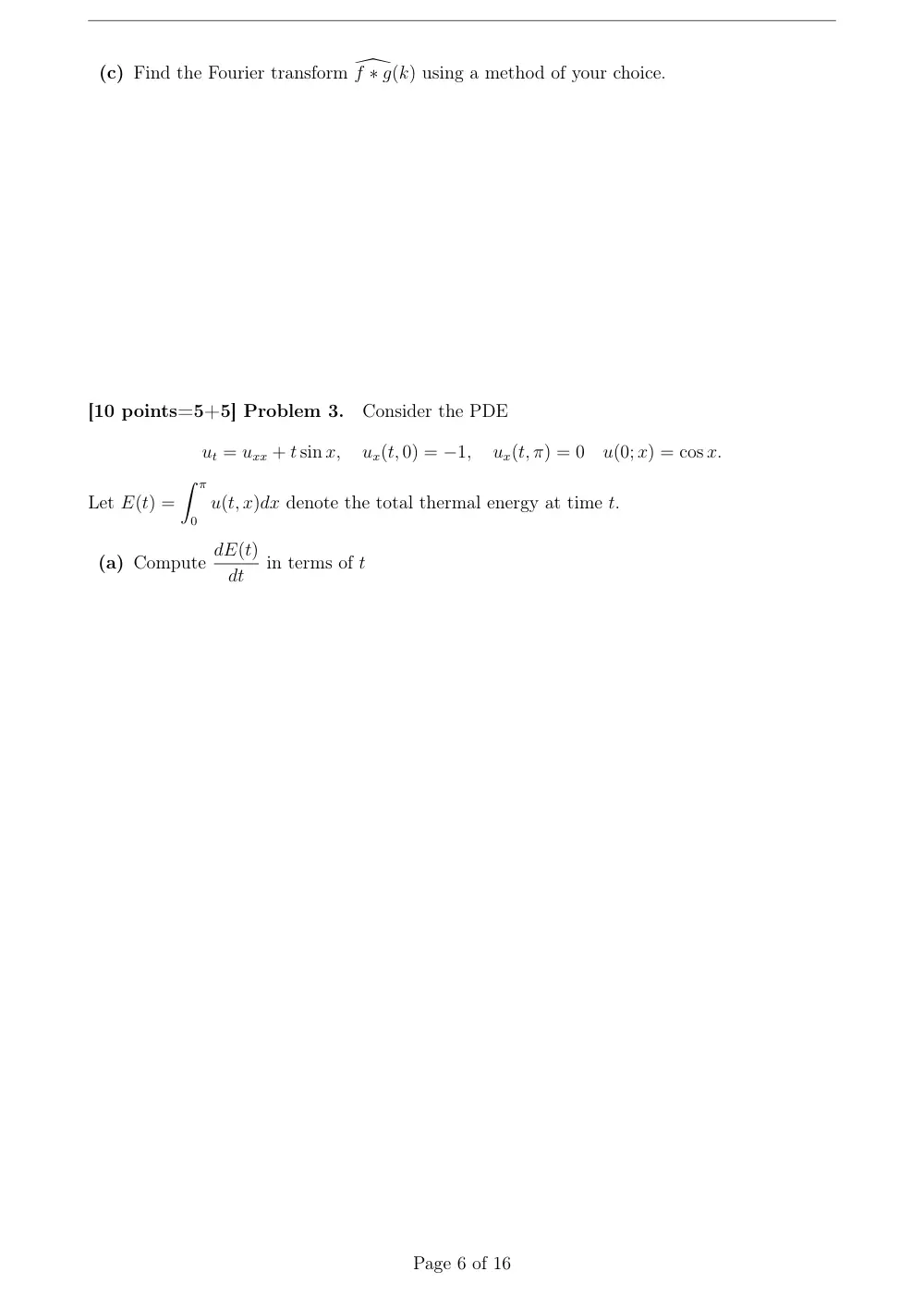 MATH 212 Final, Spring 2009, page 6