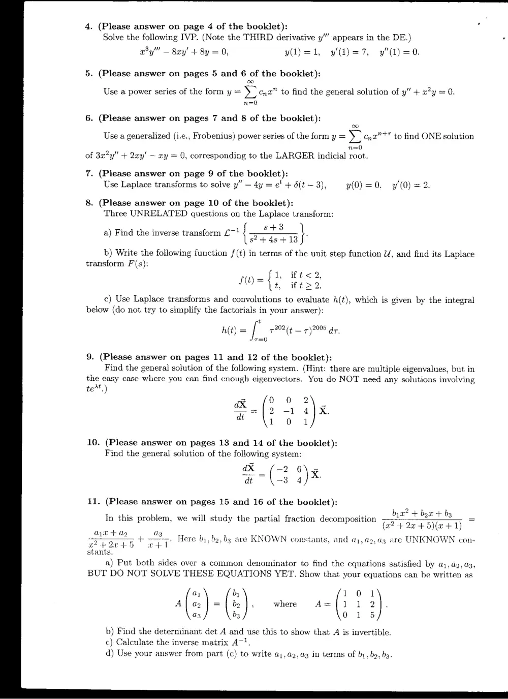 MATH 202 Final, Spring 2005, page 2