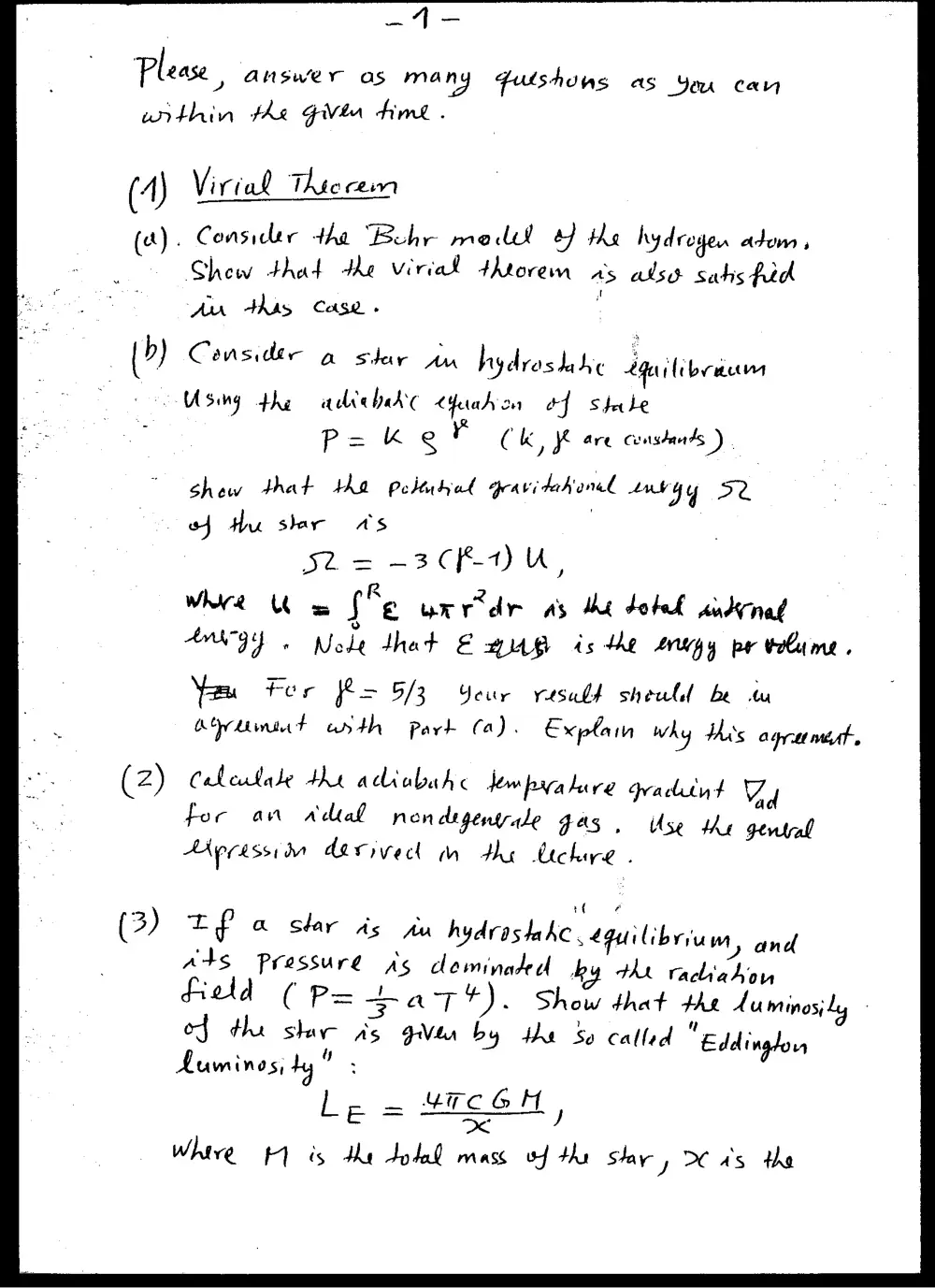 PHYS 310 Final, Spring 1996, page 2
