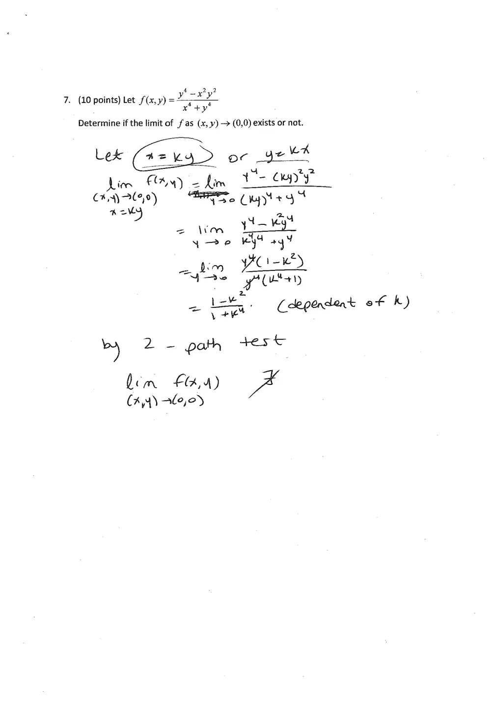 MTH 201 Final, Fall 2012, page 9