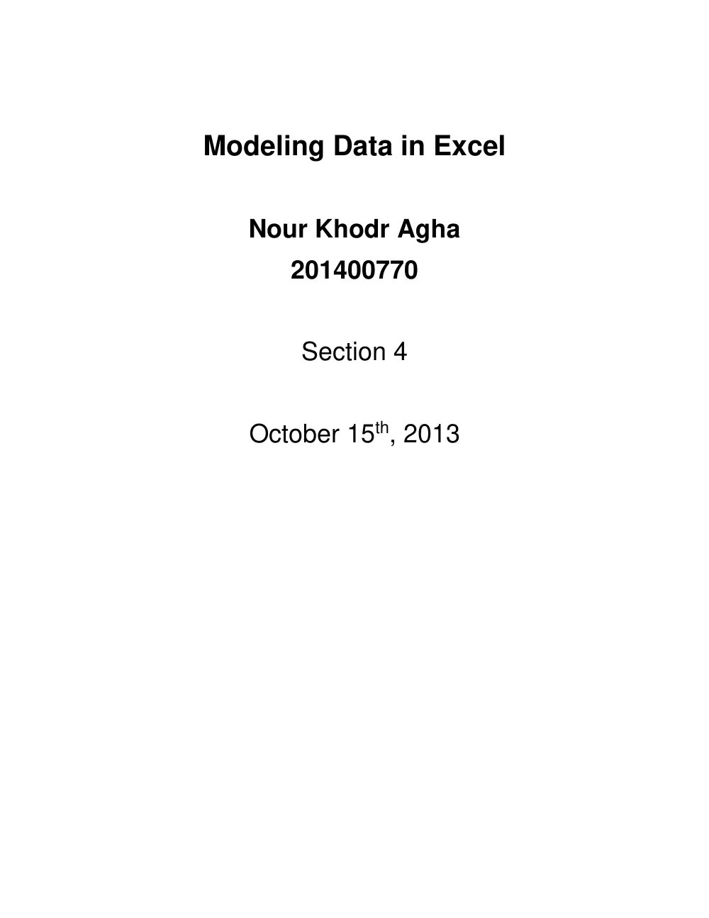 EECE 200 Report, Fall 2013, page 1