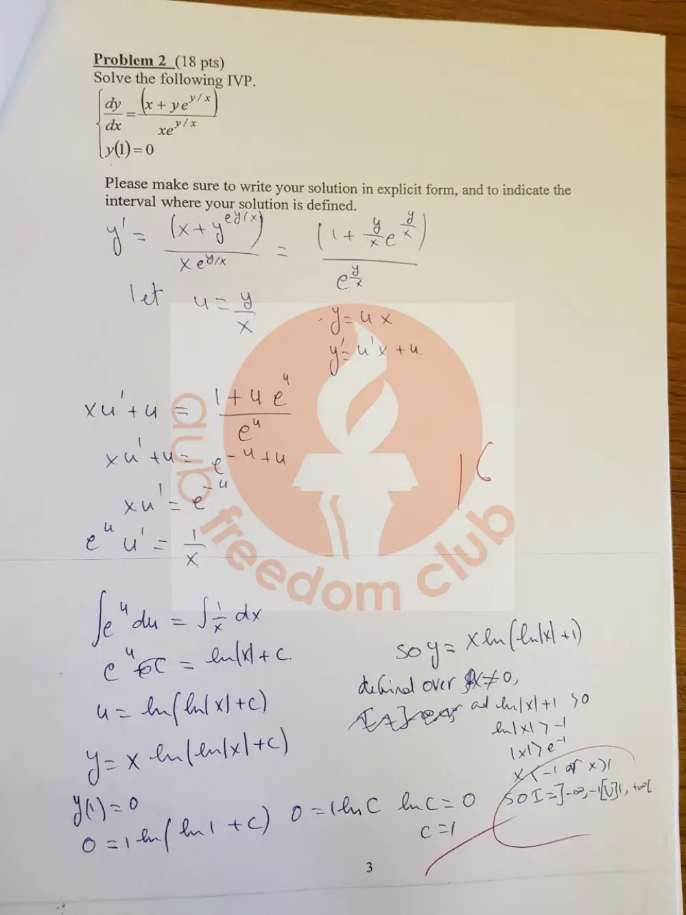 MATH 202 Final Student Copy, Spring 2017, page 2