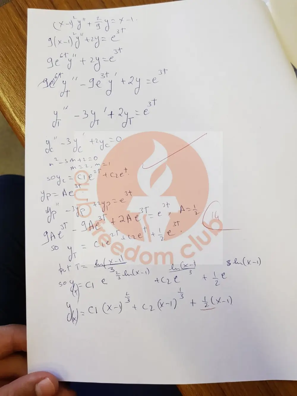 MATH 202 Final Student Copy, Spring 2017, page 4