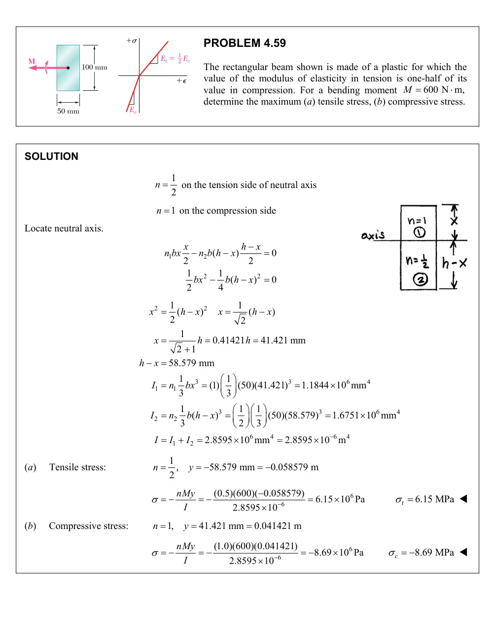 MEE 320 Problems Chapter 4, Spring 2018, page 9