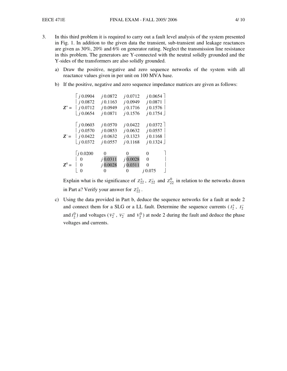 EECE 471 Final, Fall 2005, page 4