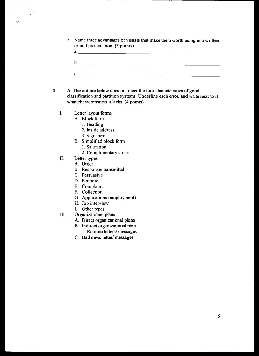 ENG 206 Final, Spring 2001, page 5