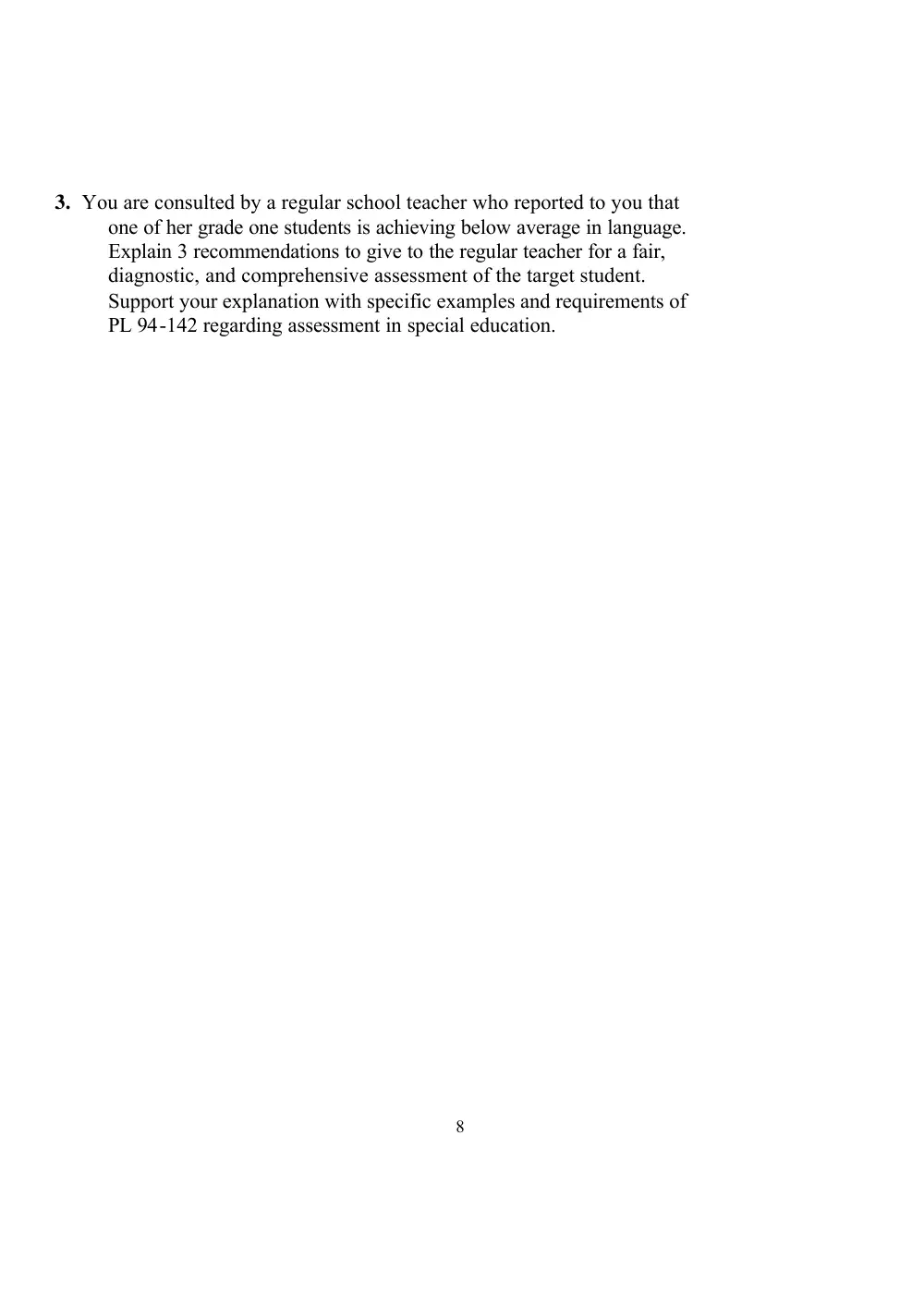 EDUC 222 Final, Fall 2005, page 8