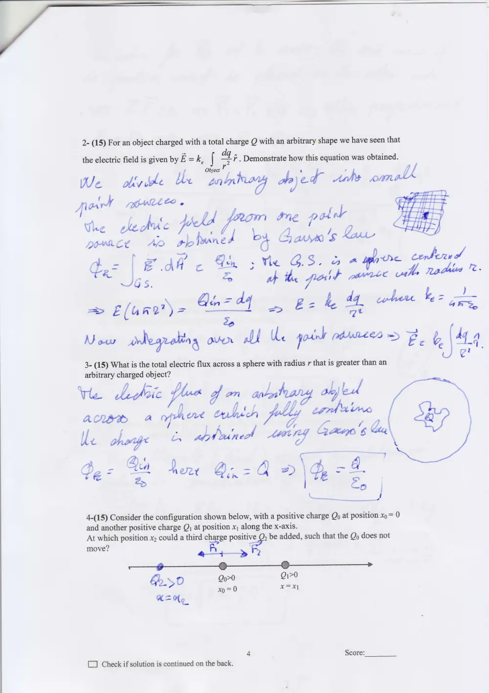 PHYS 211 Exam 1 with Solution, Spring 2013, page 4