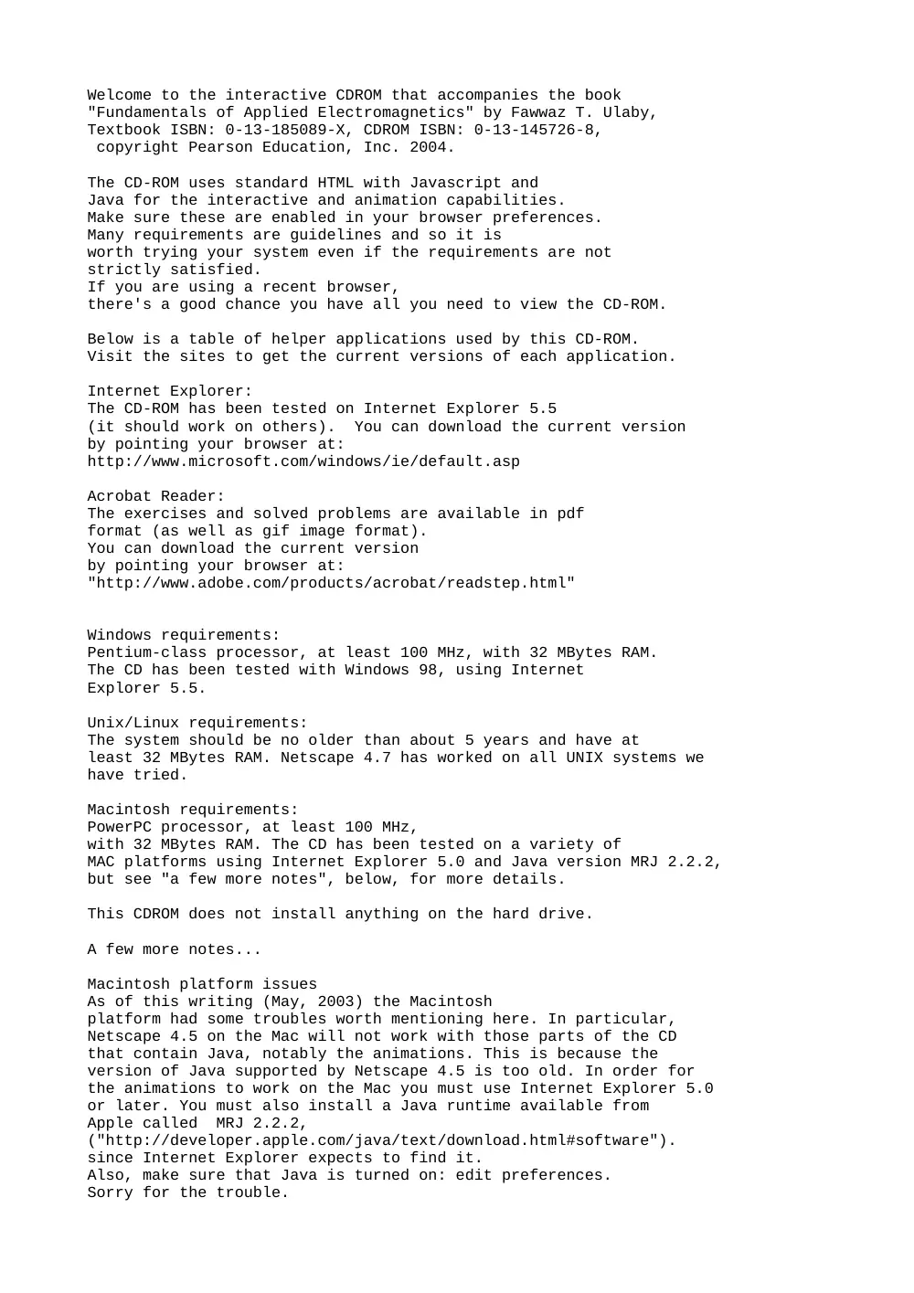 EECE 380 Lecture, Fall 2001, page 1