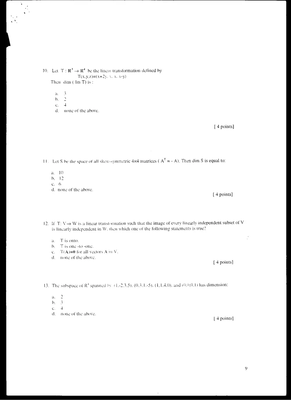 MATH 219 Final, Fall 2001, page 9