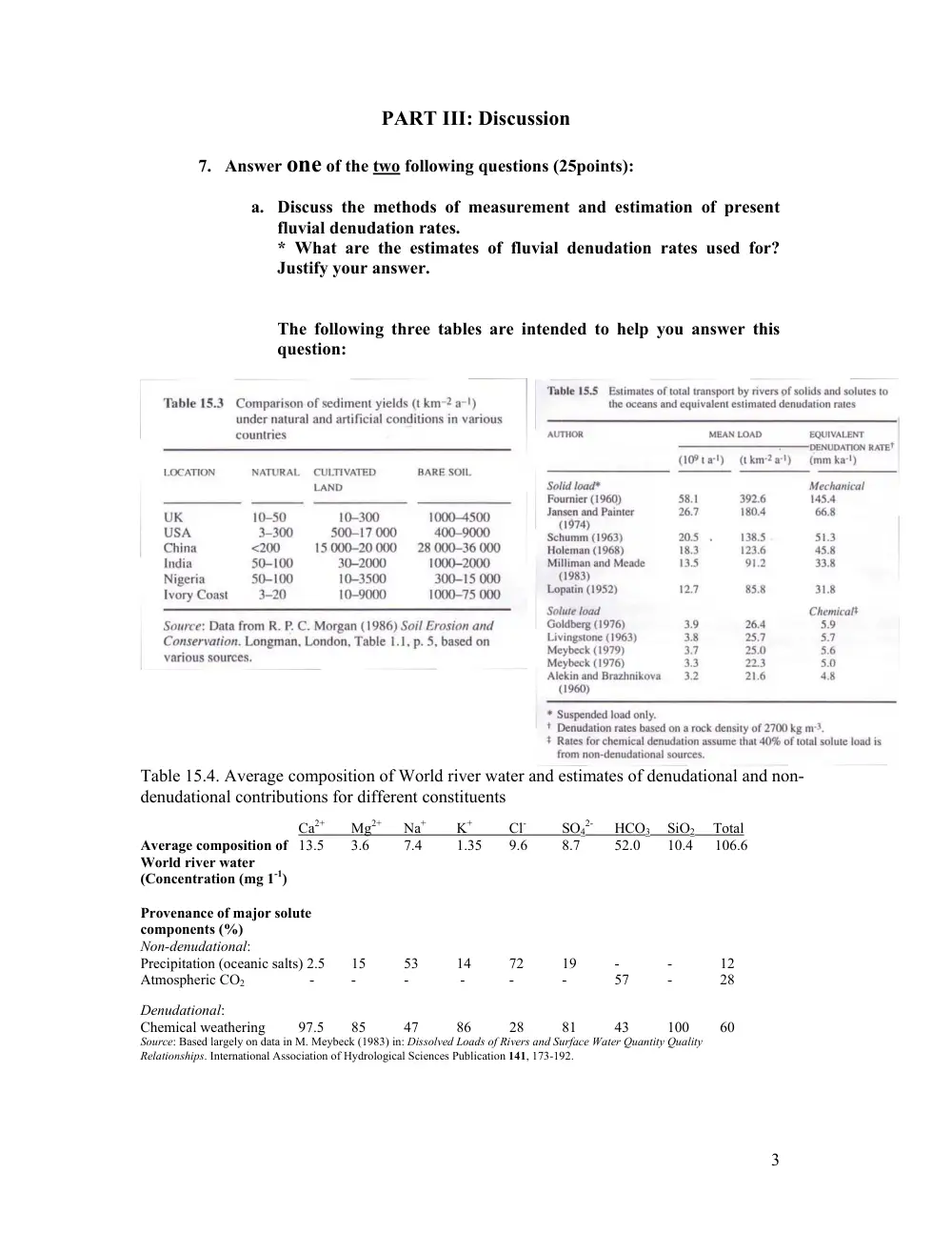 GEOL 210 Final, Fall 2005, page 3