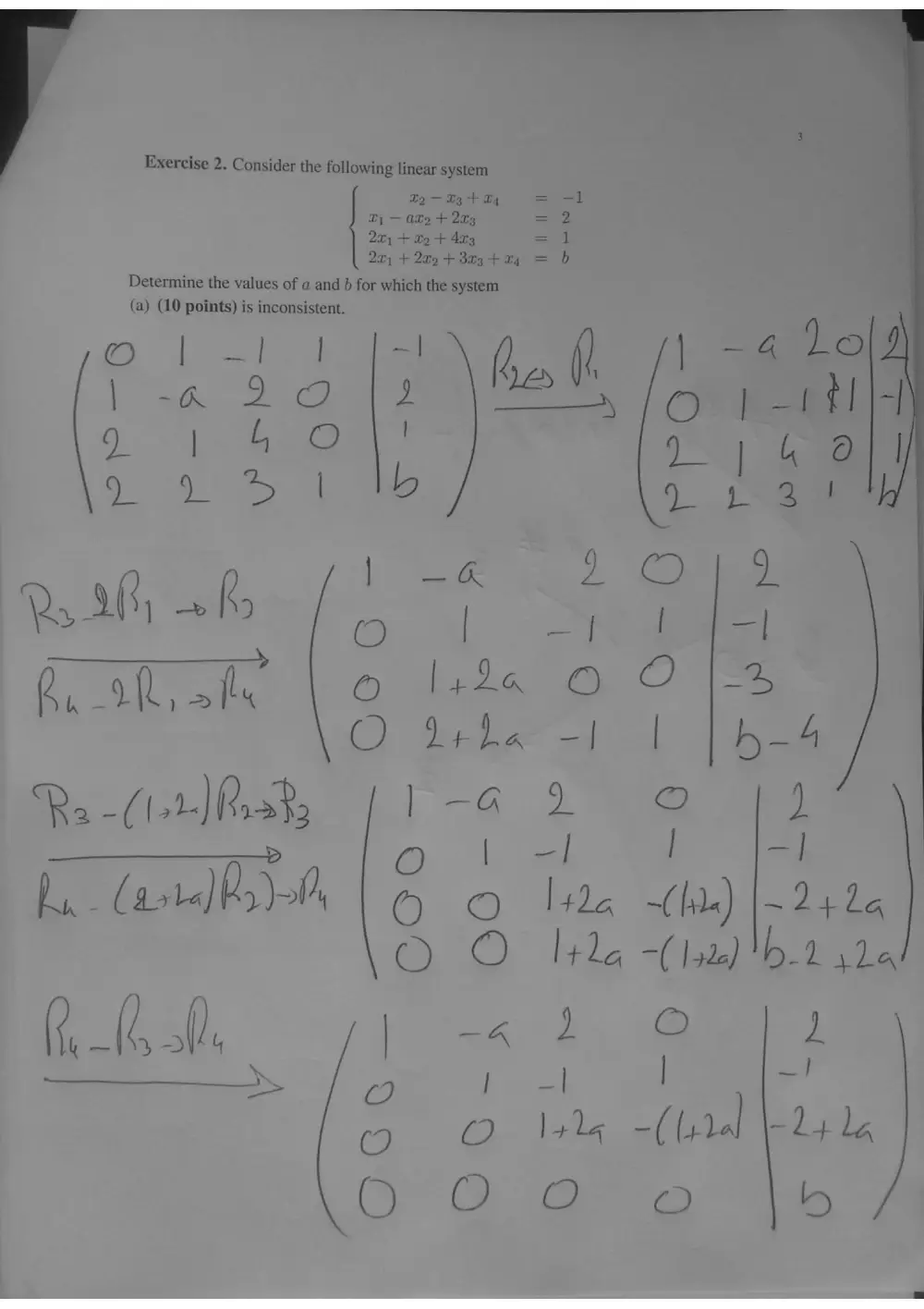 MATH 218 Exam 1 With Solution, Spring 2016, page 4
