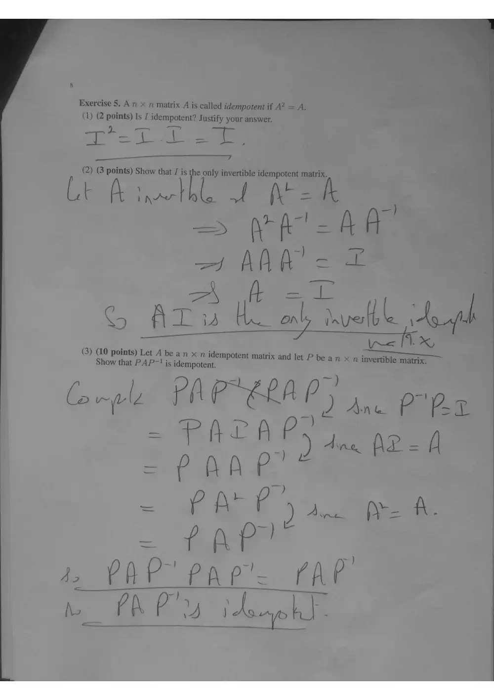 MATH 218 Exam 1 With Solution, Spring 2016, page 9