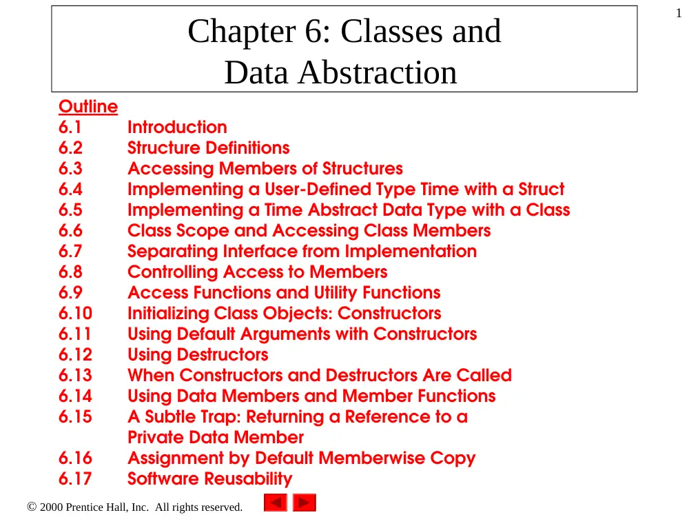 CSC 213 Chapter 6, Fall 2007, page 1