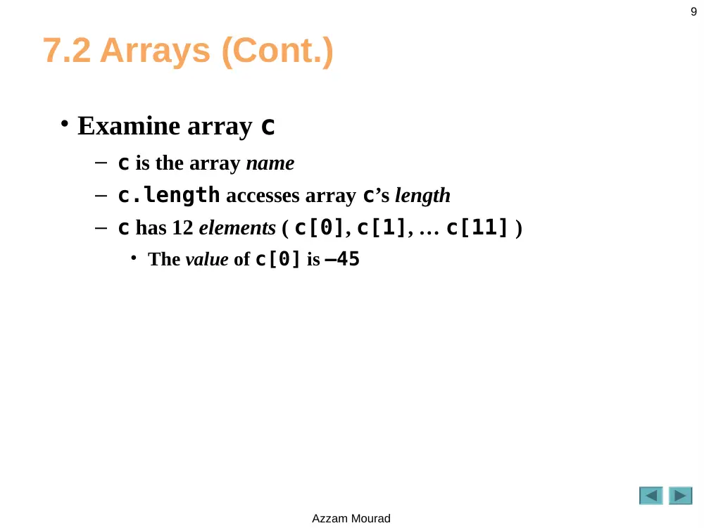 CSC 245 Chapter 9, Spring 2013, page 9