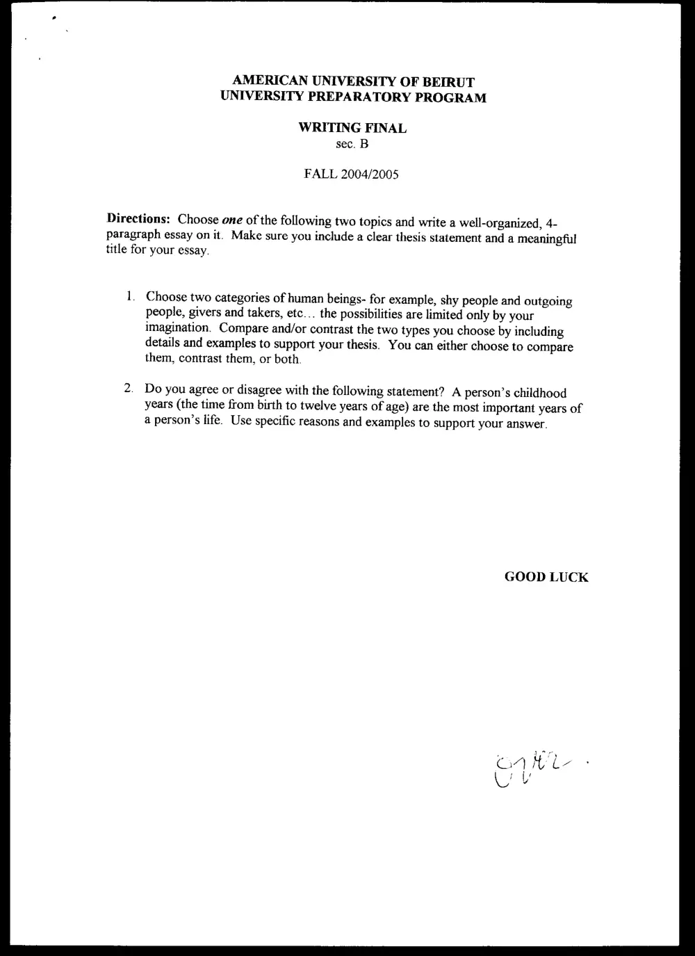 ENG 102 Final, Fall 2004, page 5