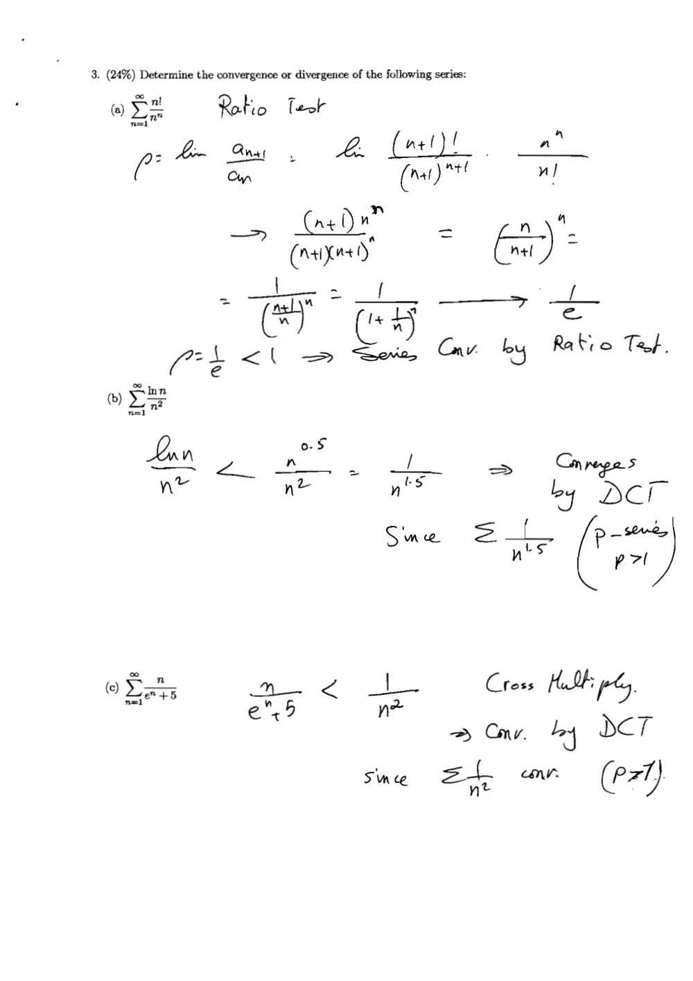 MATH 201 Exam 2 with solution, Fall 2017, page 3