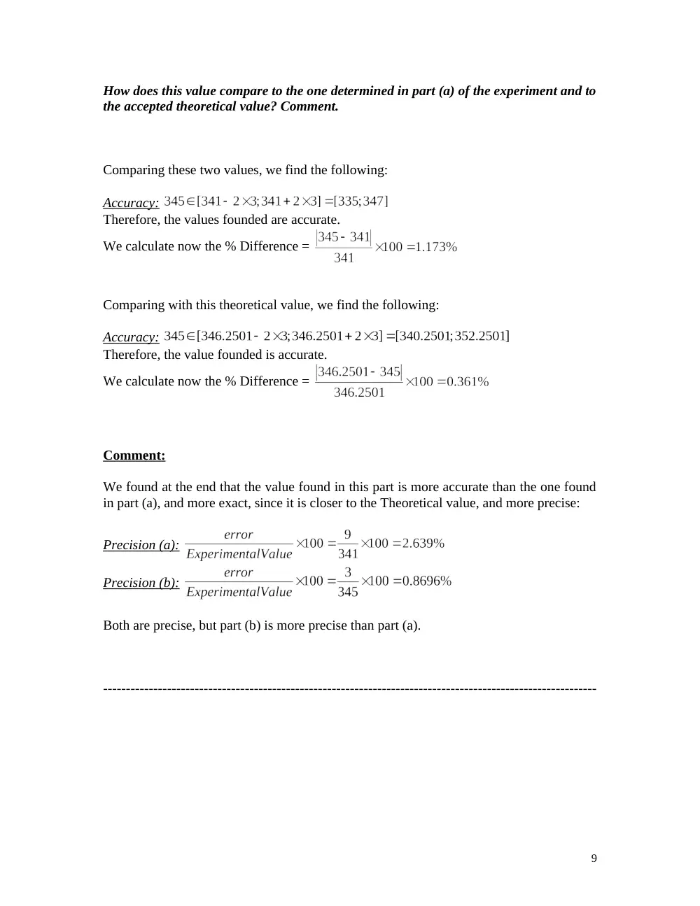 PHYS 210L Lab Sound Waves Report Solution, Fall 2012, page 9