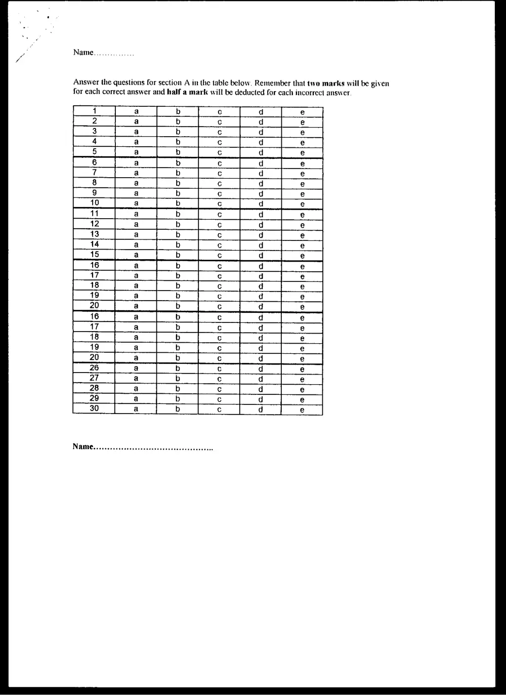 GEOL 201 Final, Fall 1998, page 7