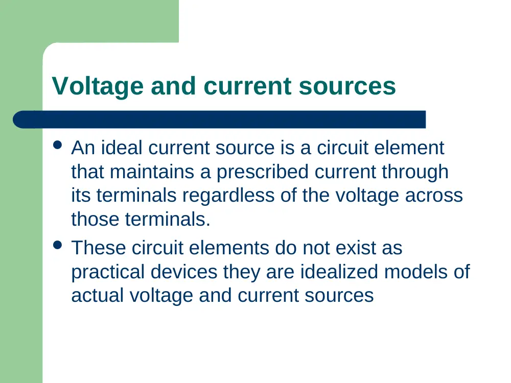 EECE 210 Lecture Circuit Elements, Spring 2012, page 3