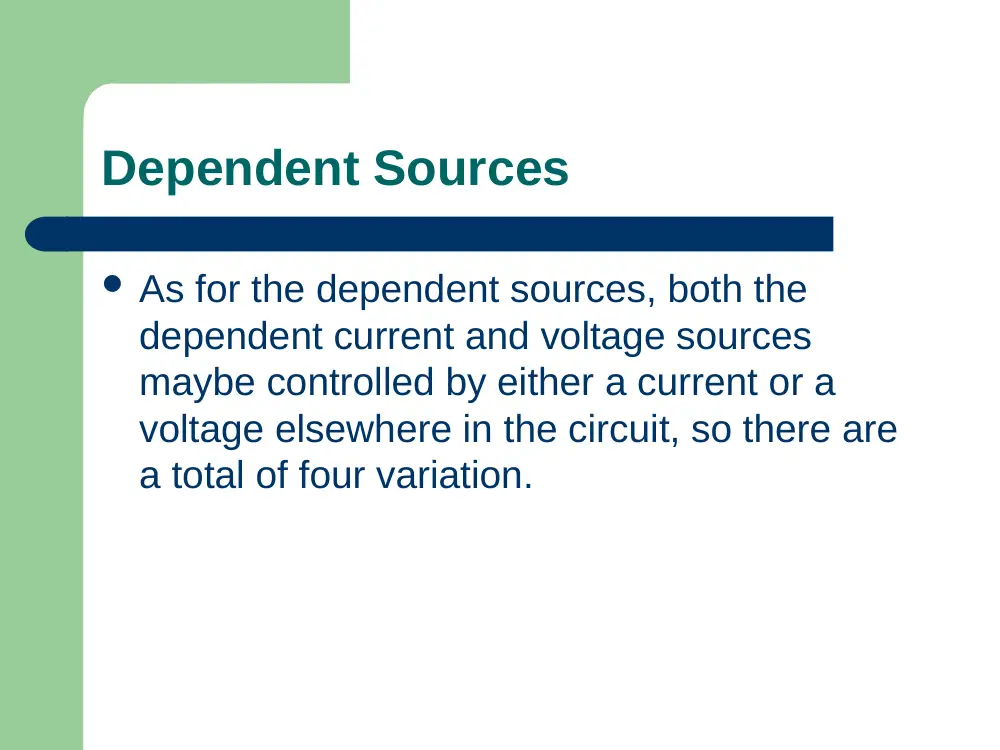 EECE 210 Lecture Circuit Elements, Spring 2012, page 6