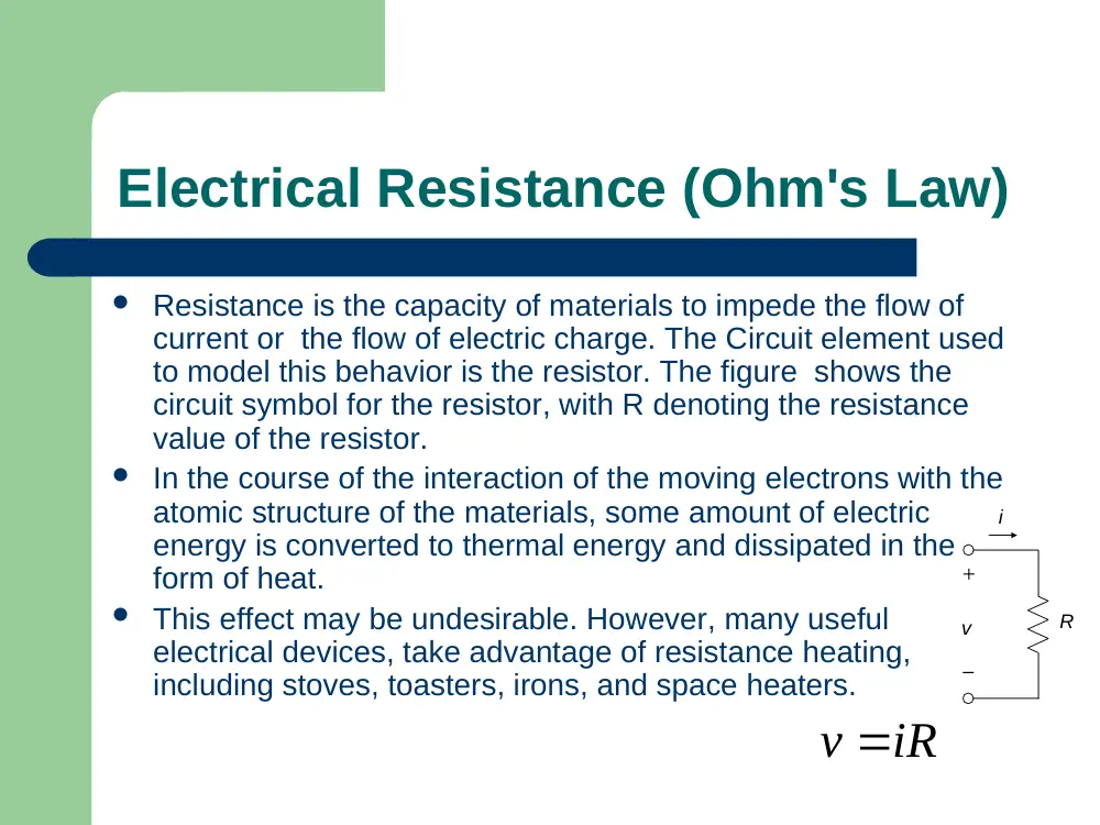 EECE 210 Lecture Circuit Elements, Spring 2012, page 9