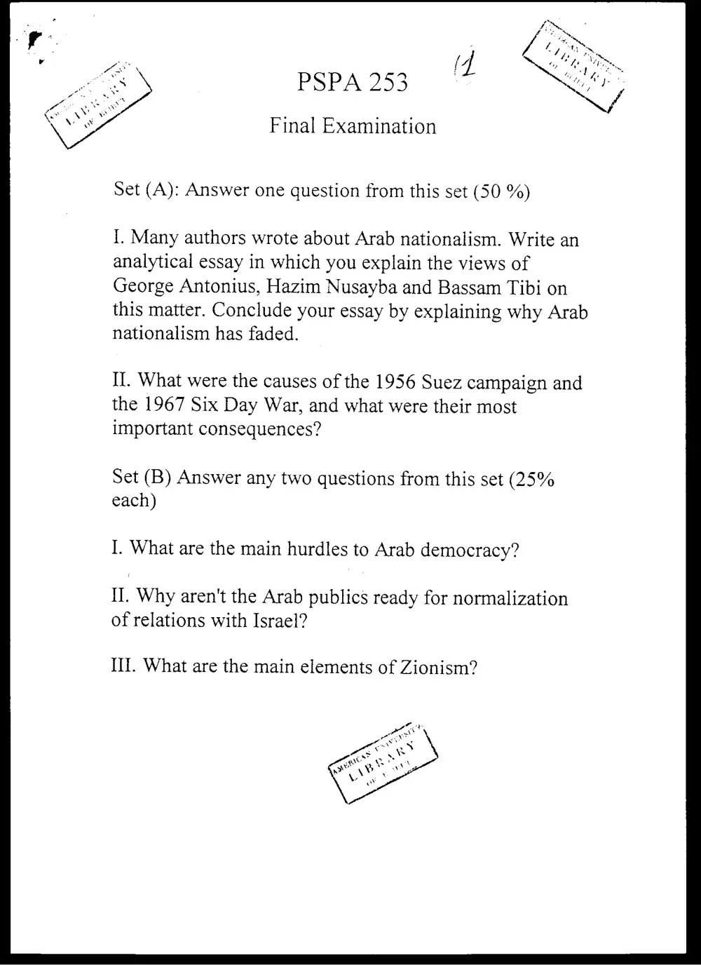 PSPA 253 Final, Spring 2008, page 1