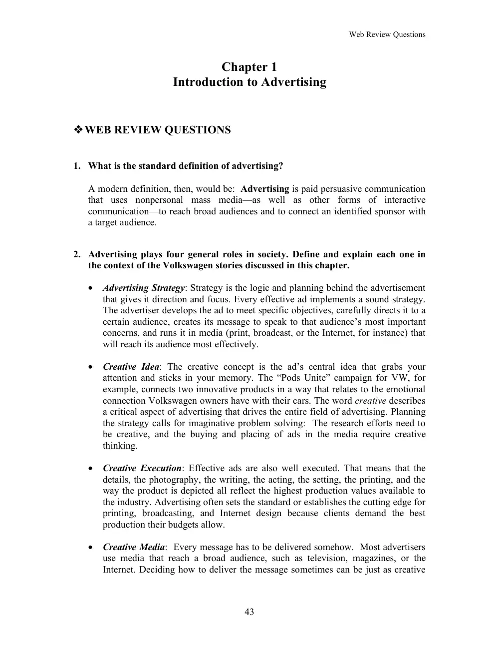 ADV 210 Notes, Fall 2010, page 1