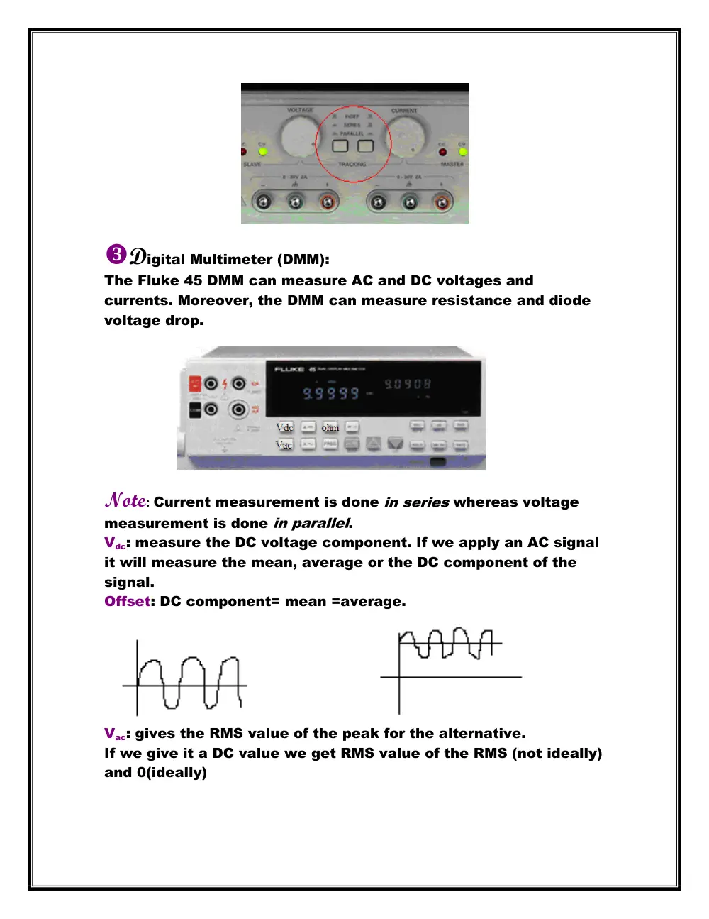 EECE 312L Notes Experiment 2 Notes, Fall 2013, page 4