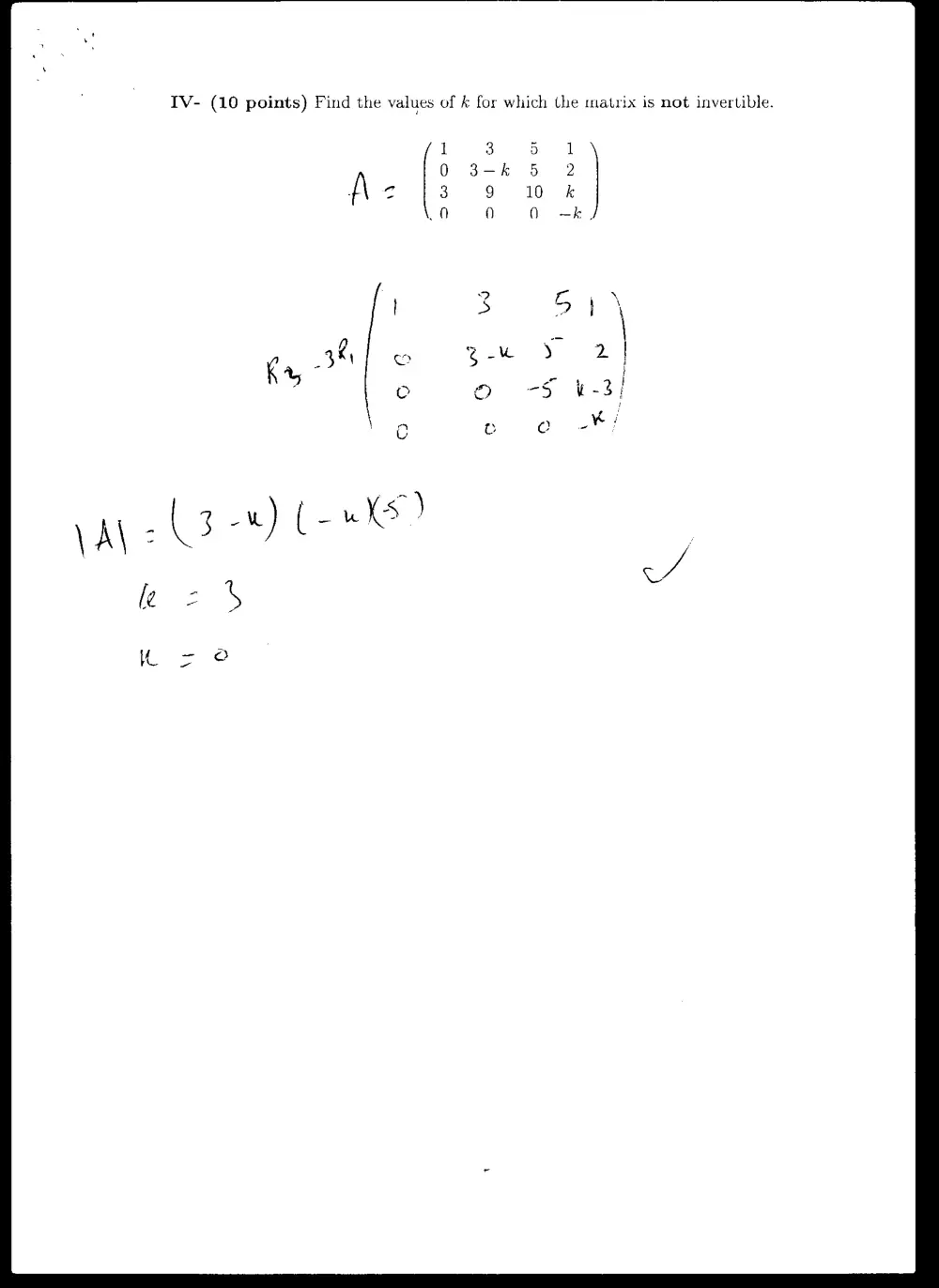 MATH 218 Exam 1 with Solution, Fall 2005, page 5